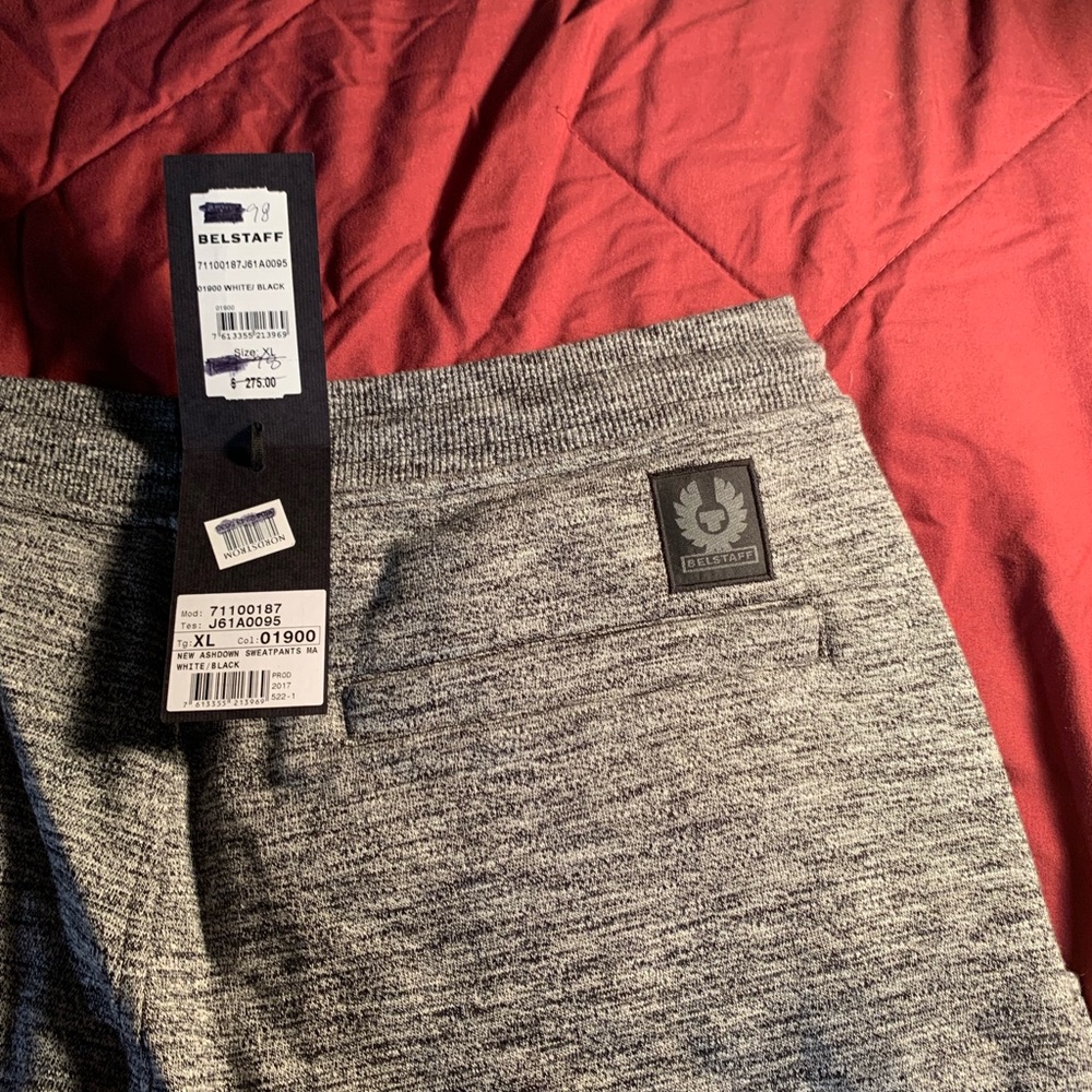 Brand new Belstaff Moto style sweatpants